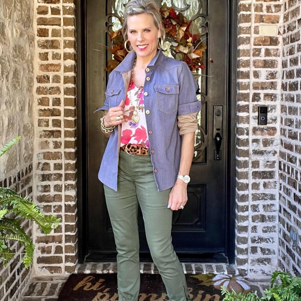 Cabi 4299 Workshop Jacket Fall 2022 Large Euc - image 7